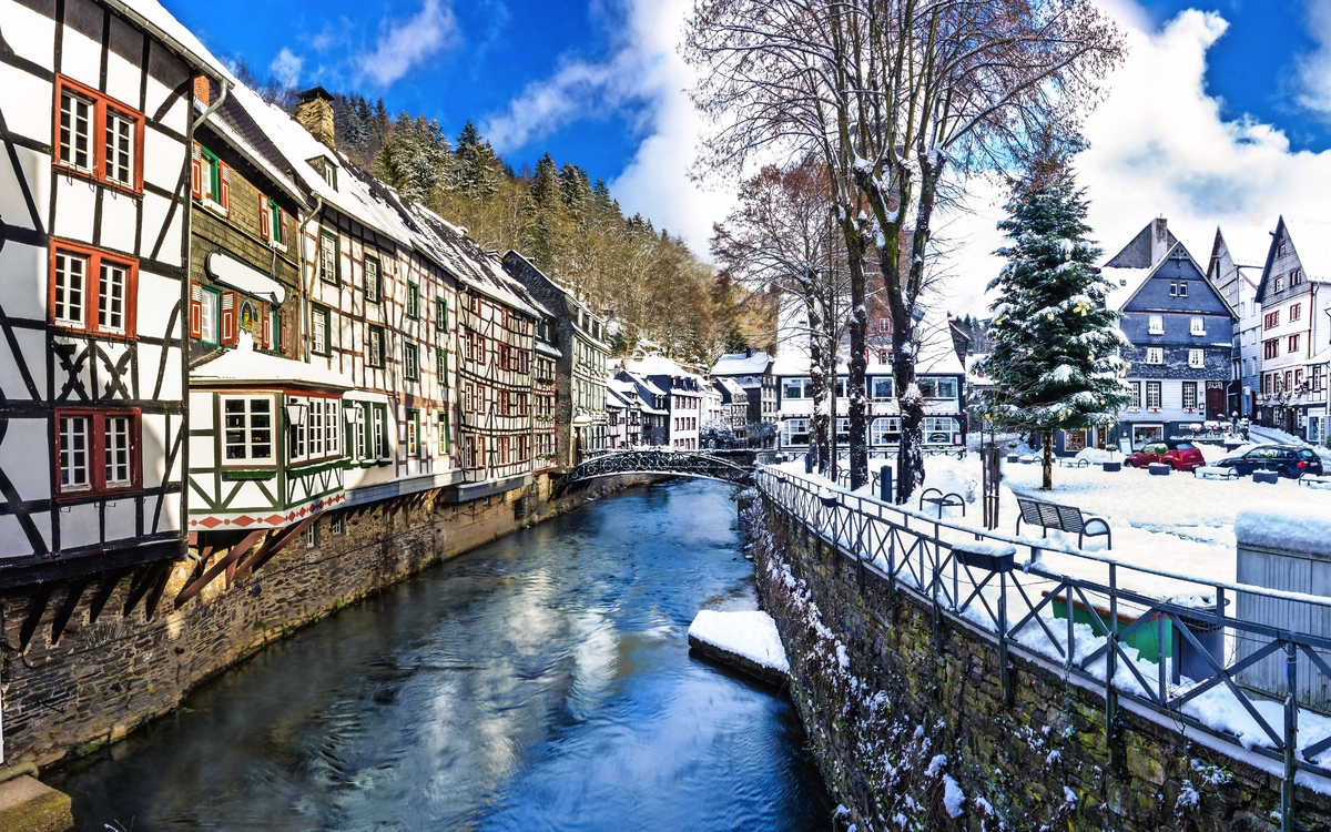 Monschau im Winter