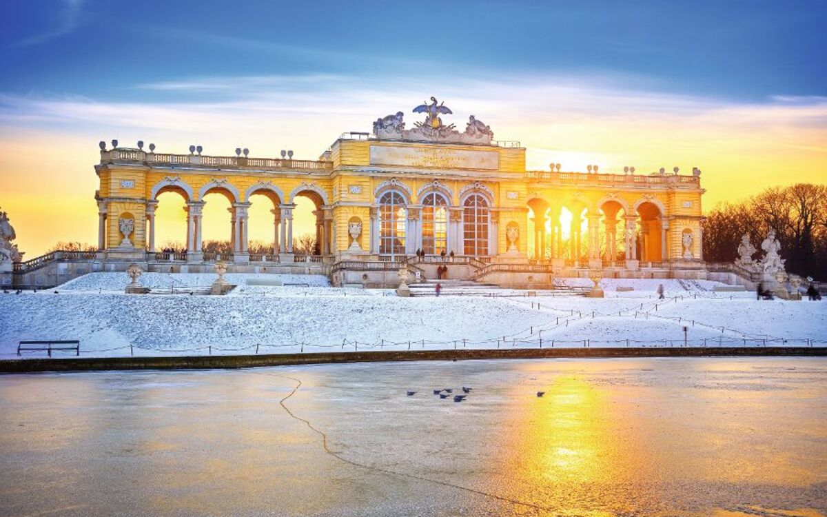 Gloriette im Schlosspark Schönbrunn