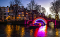 Lichtfestival in Amsterdam, Niederlande