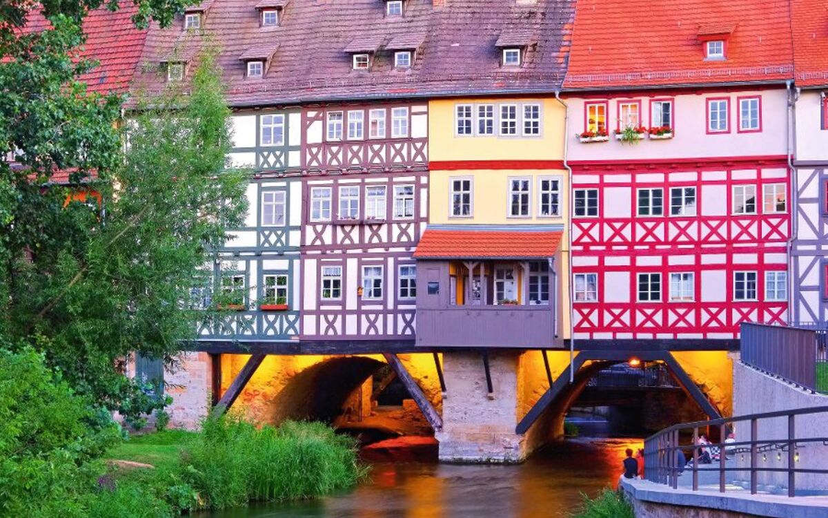 Erfurt Krämerbrücke - Erfurt Kraemerbruecke 18