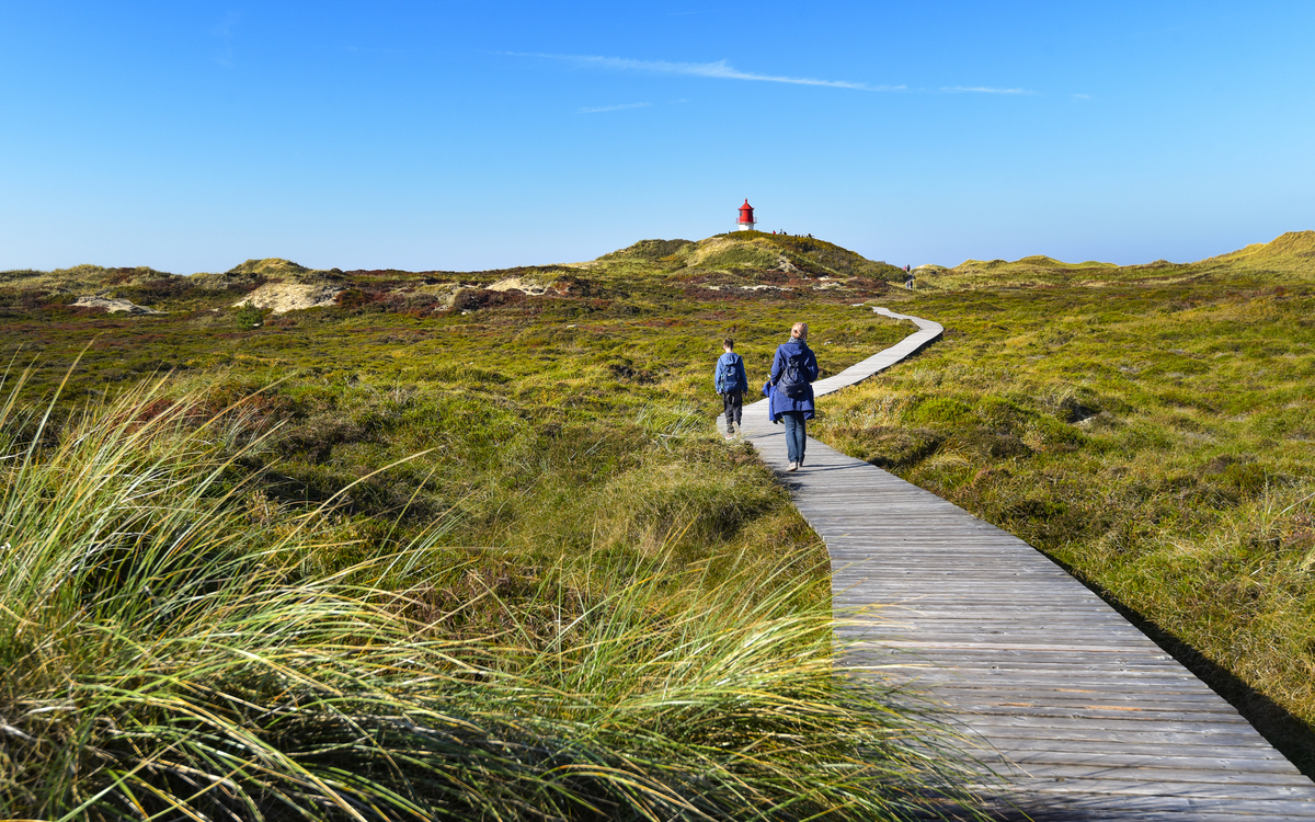 Insel Amrum - Spaziergang zum Leuchtturm