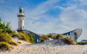 Teepot und Leuchtturm Warnemünde