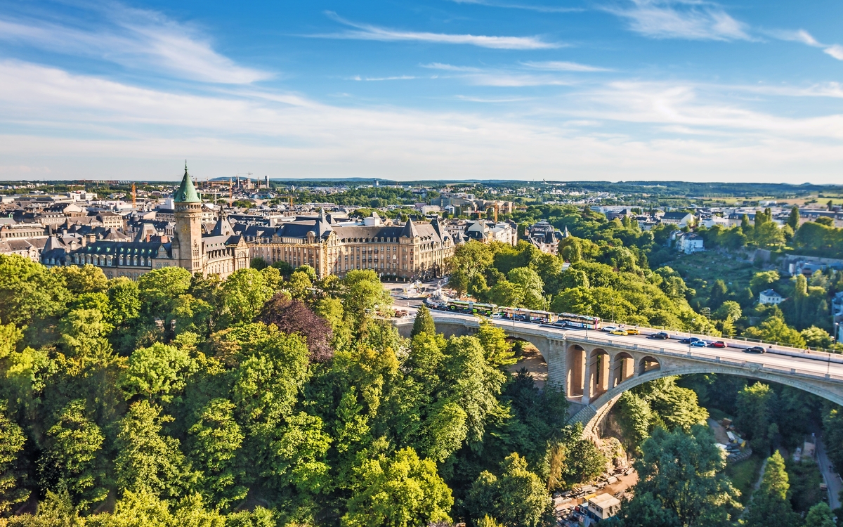 Panorama von Luxemburg