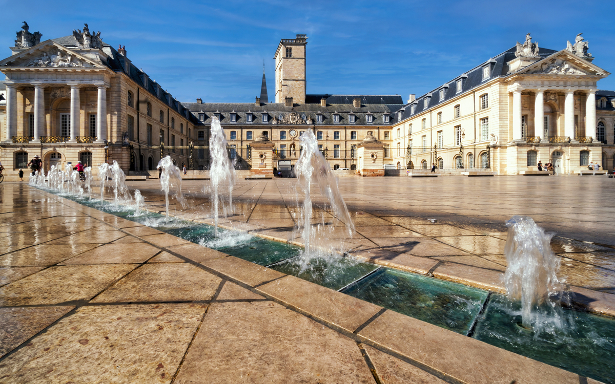 Stadtzentrum von Dijon: der Herzogspalast