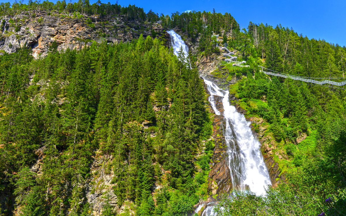 Stuibenfall im Weiler Niederthai