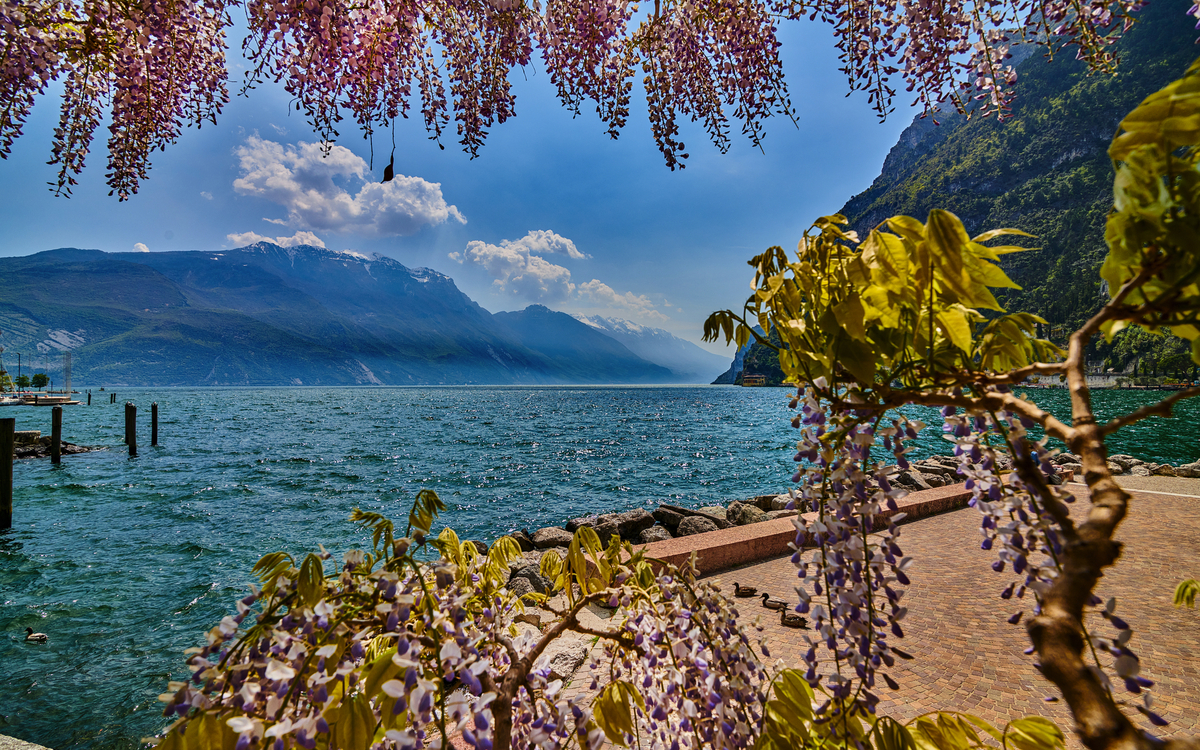 Gardasee nahe Riva del garda